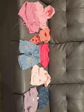 Childrens Size 6 Month Clothing Lot. One Piece Size 12 Months